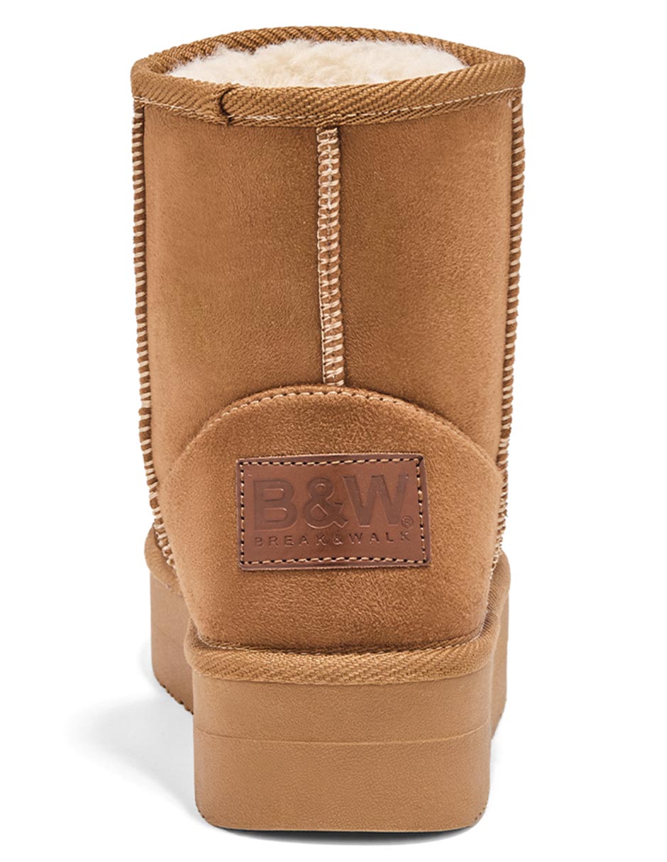 Bota de piel para niña