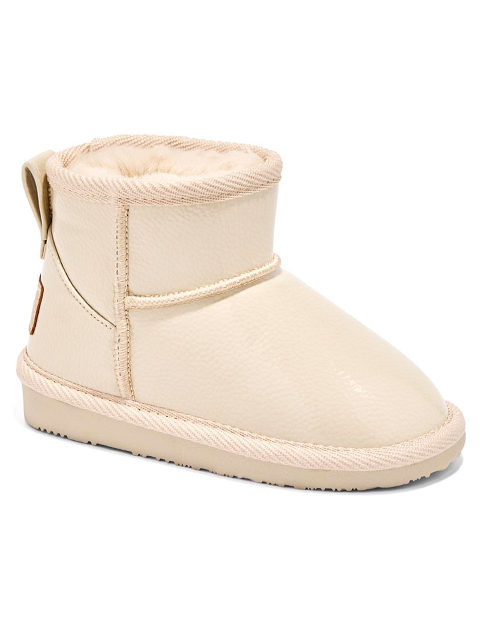 Bota de piel para niña Bota de piel para niña