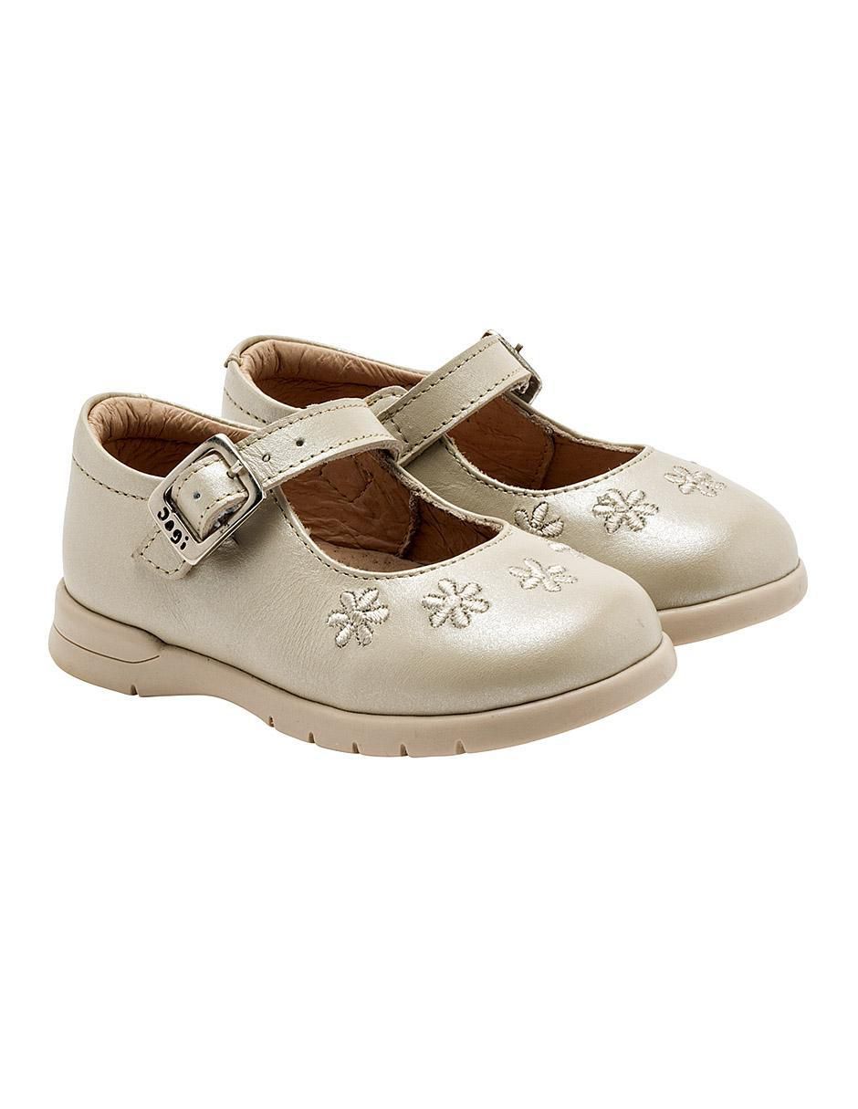 Zapato Dogi de piel para bebé niña