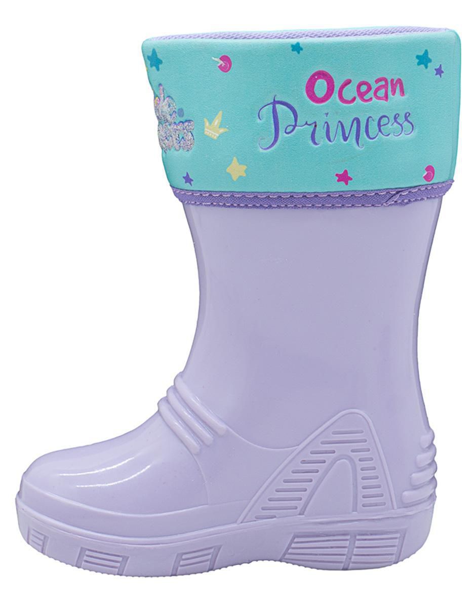 Bota de lluvia Trendy Sirena para niña 5