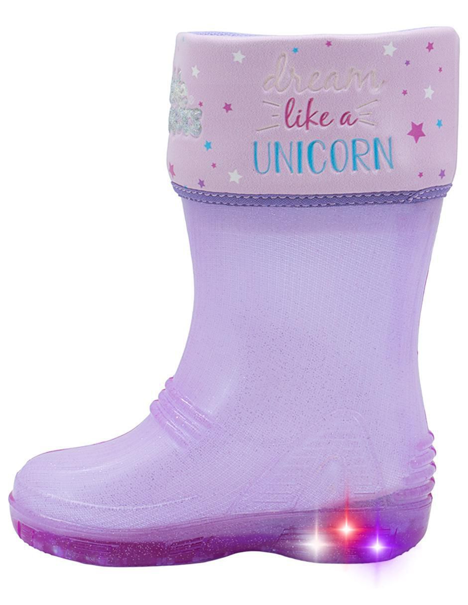 Bota de lluvia Trendy Unicornio para niña 6