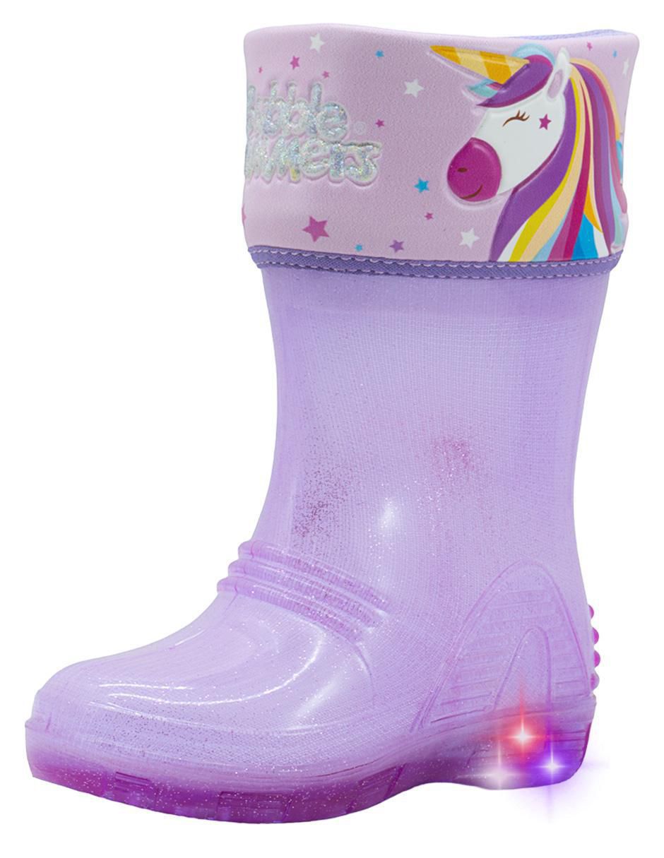 Bota de lluvia Trendy Unicornio para niña 4