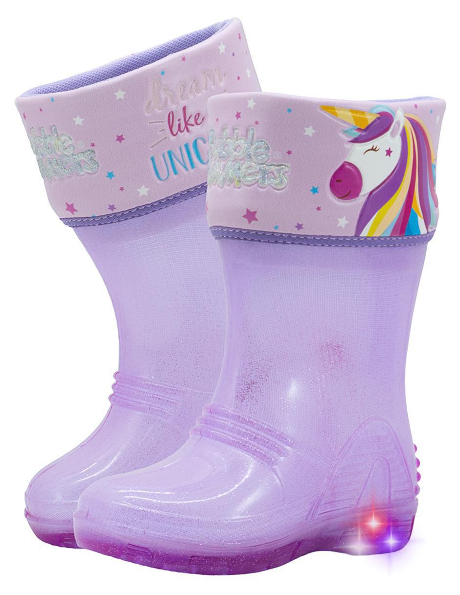 Bota de lluvia Trendy Unicornio para niña 3