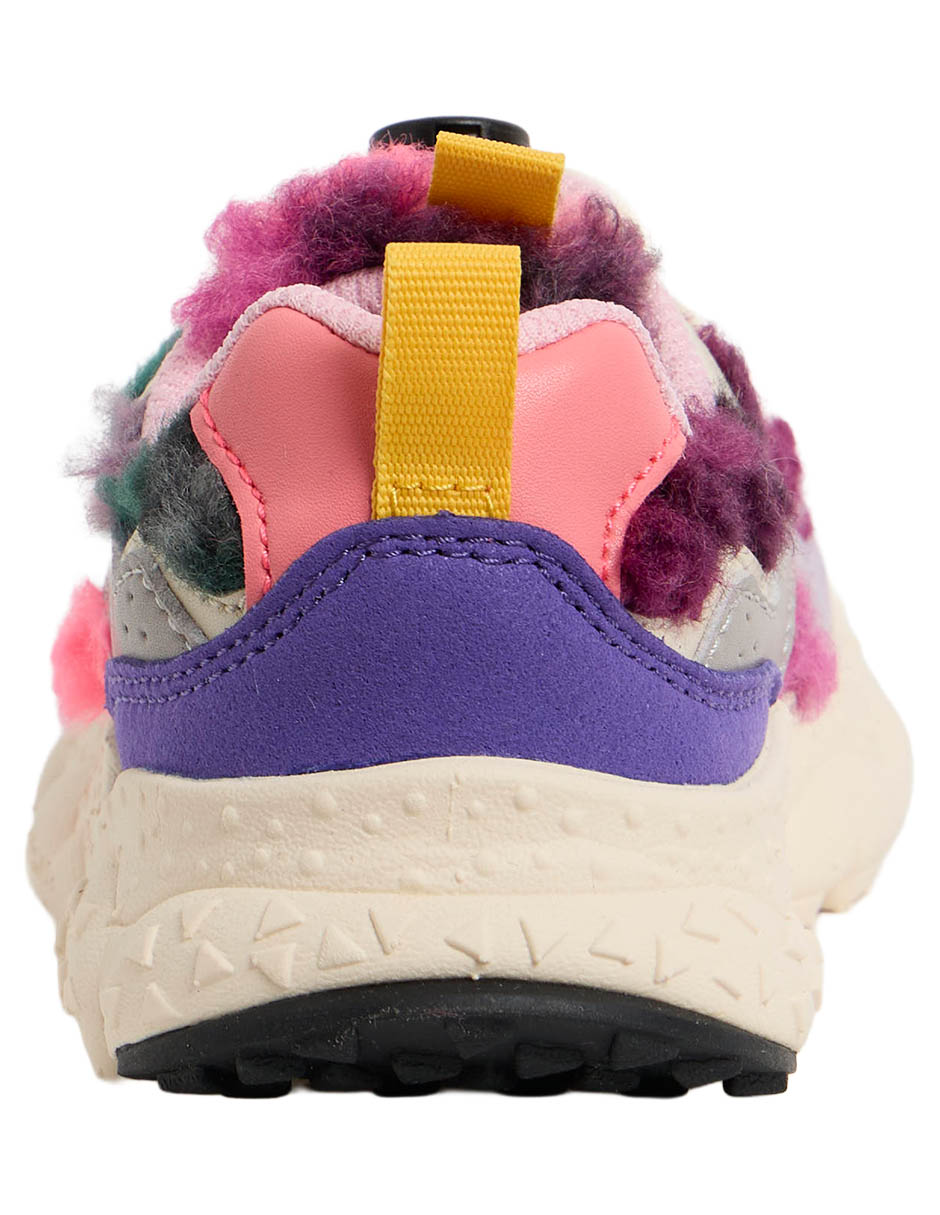 Tenis flower mountain para niña