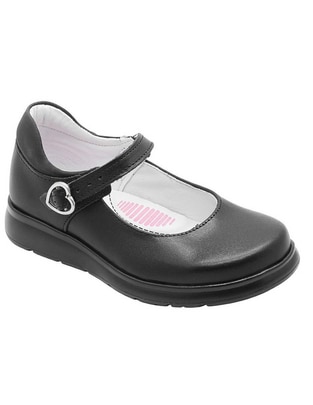 Zapato Back To School de piel para niña