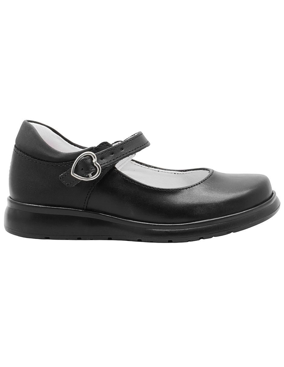 Zapato Back To School de piel para niña 3