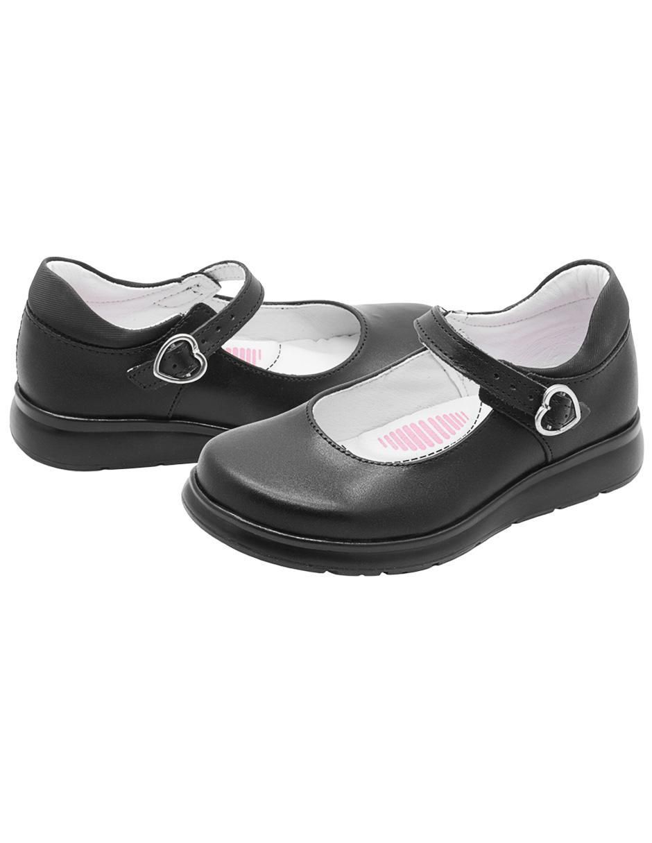 Zapato Back To School de piel para niña 4