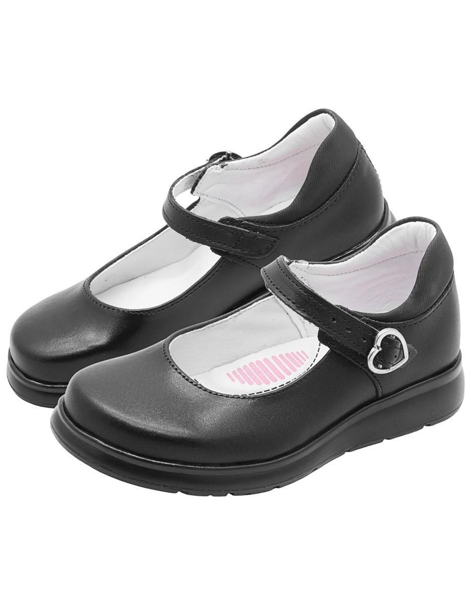 Zapato Back To School de piel para niña 5