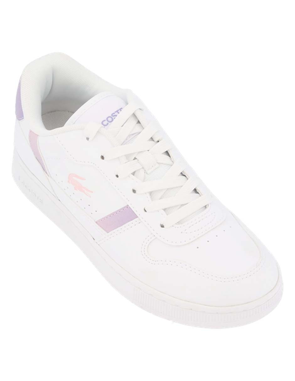 Tenis Lacoste para niña T-Clip Set