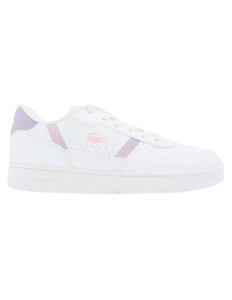Tenis Lacoste para niña T-Clip Set