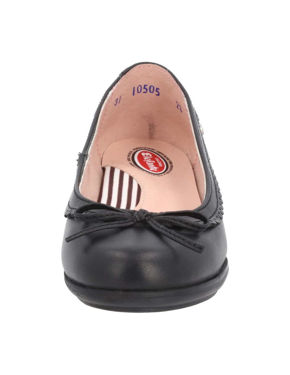 Zapato Tulia de piel para niña