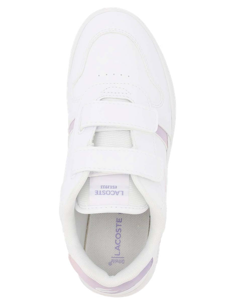 Tenis Lacoste para niña T-Clip Set