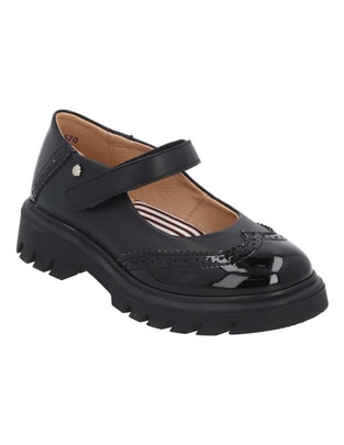 Zapato Mary Jane Elefante de piel para niña