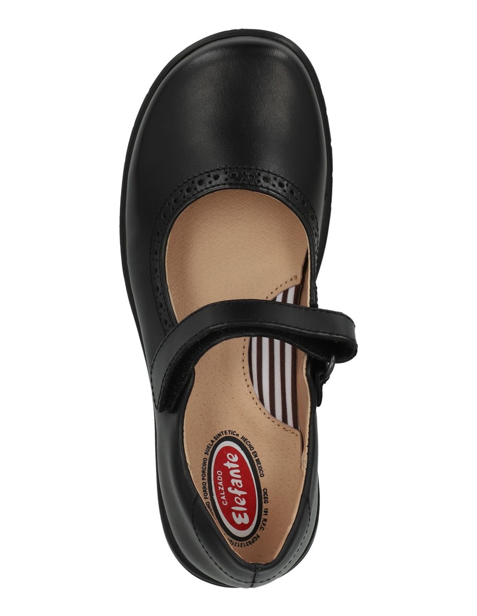 Zapato Mary Jane de piel para niño