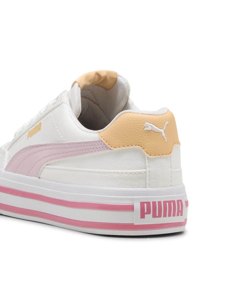 Tenis Puma para niña Court Classic Vulc Fs Jr