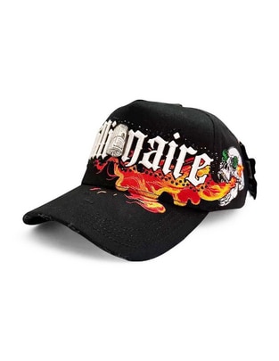 Gorra visera curva snapback casual Millonario Colaboración Trecha para hombre Gorra visera curva snapback casual Millonario Colaboración Trecha para hombre