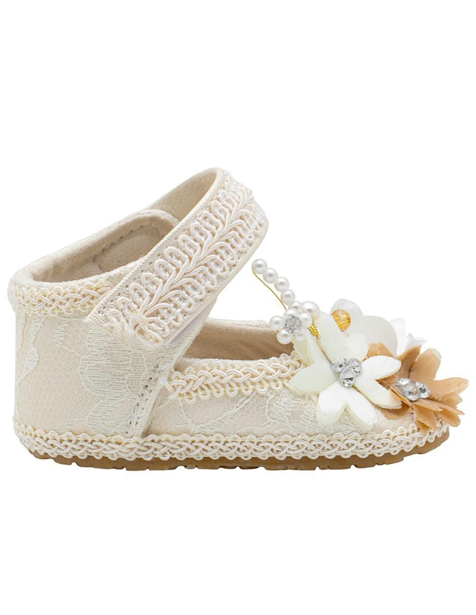 Zapato Ninos Bautizo para bebé niña