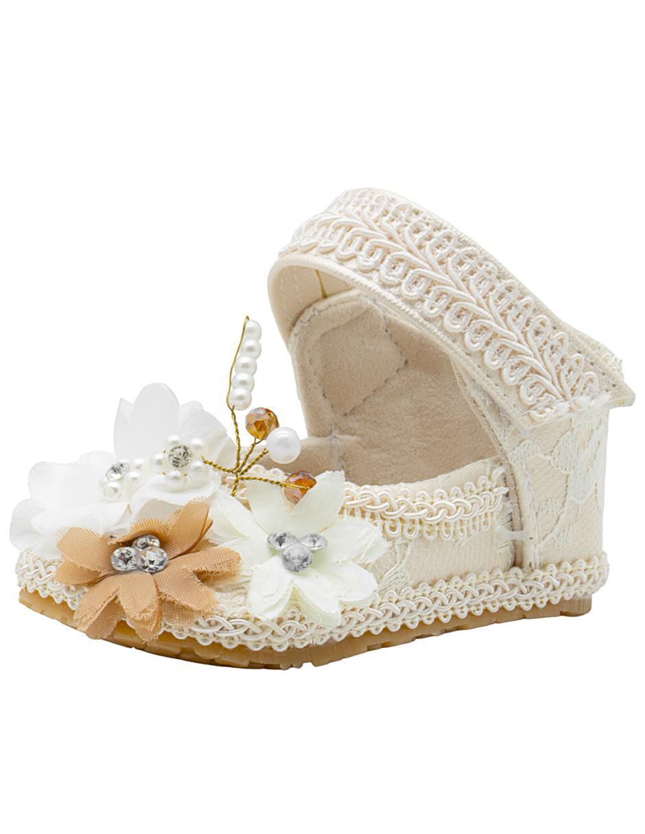 Zapato Ninos Bautizo para bebé niña