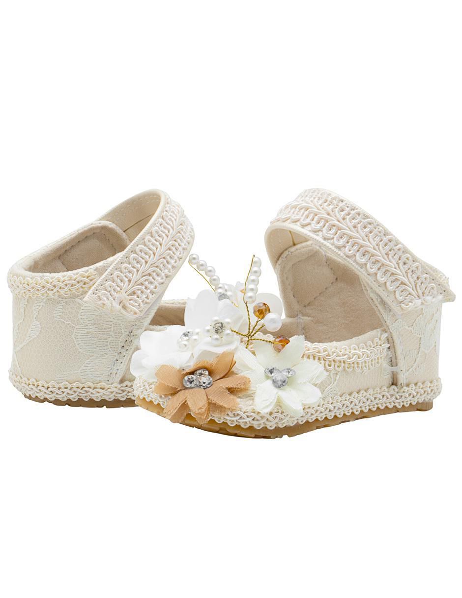 Zapato Ninos Bautizo para bebé niña