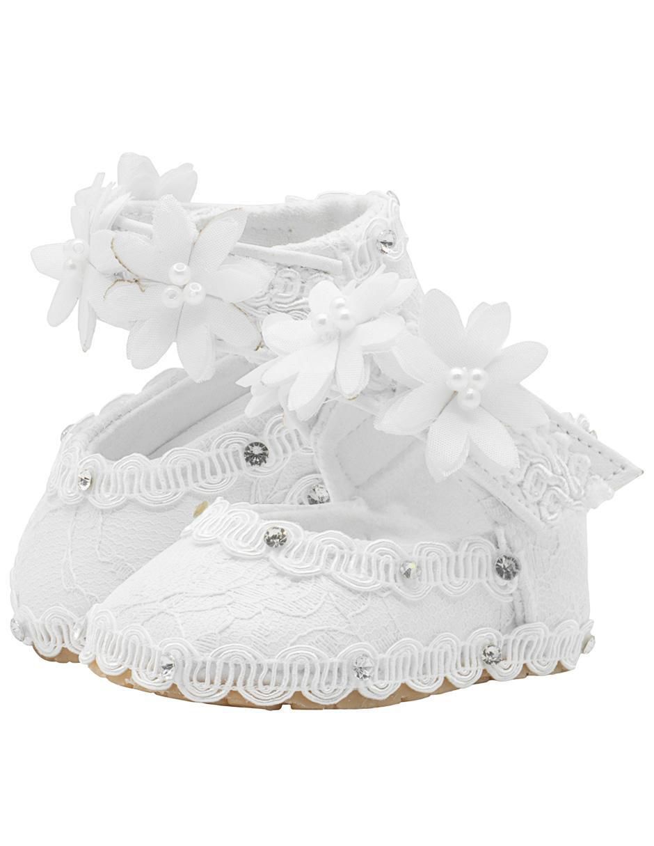 Zapato Ninos Bautizo para bebé niña