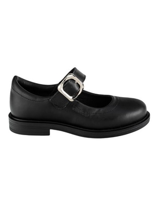 Zapato Back To School de piel para niña