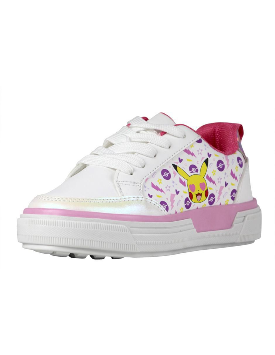 Tenis Kuali Shoes para niña Pokémon Pikachu