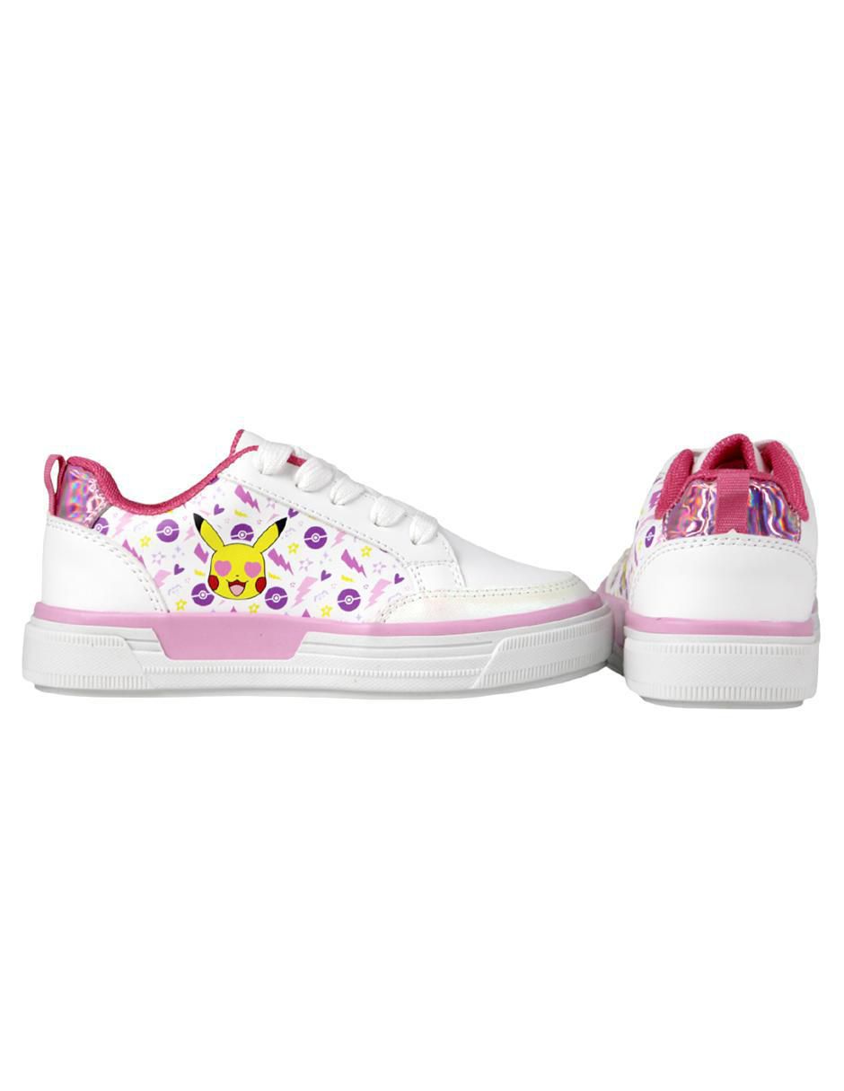 Tenis Kuali Shoes para niña Pokémon Pikachu