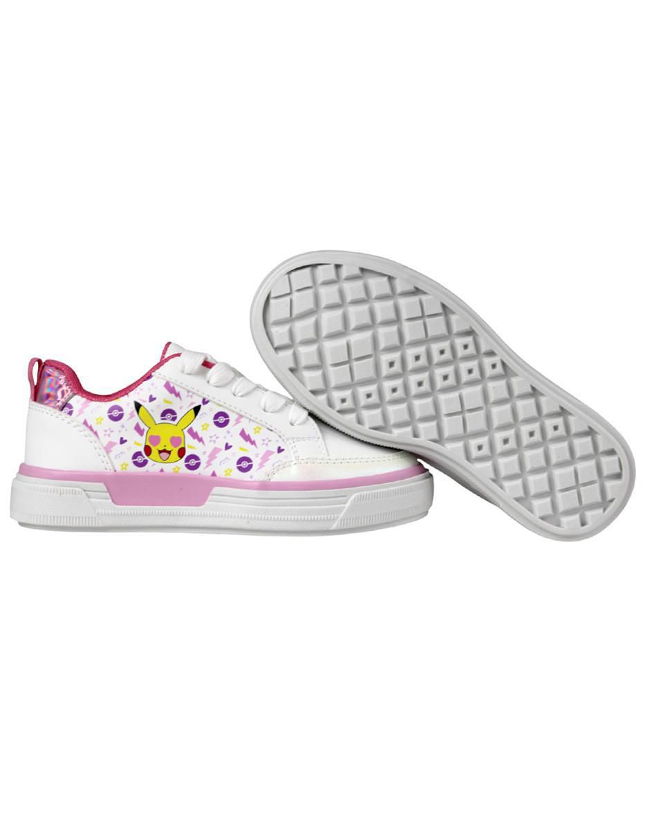 Tenis Kuali Shoes para niña Pokémon Pikachu