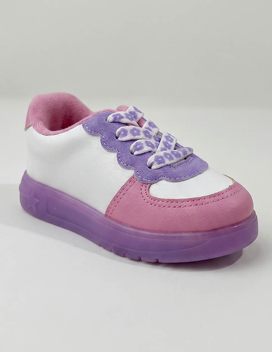 Tenis Con Luz Molekinha Para Niña