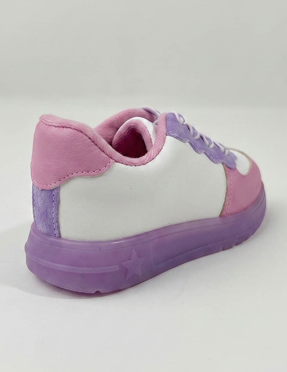 Tenis Con Luz Molekinha Para Niña