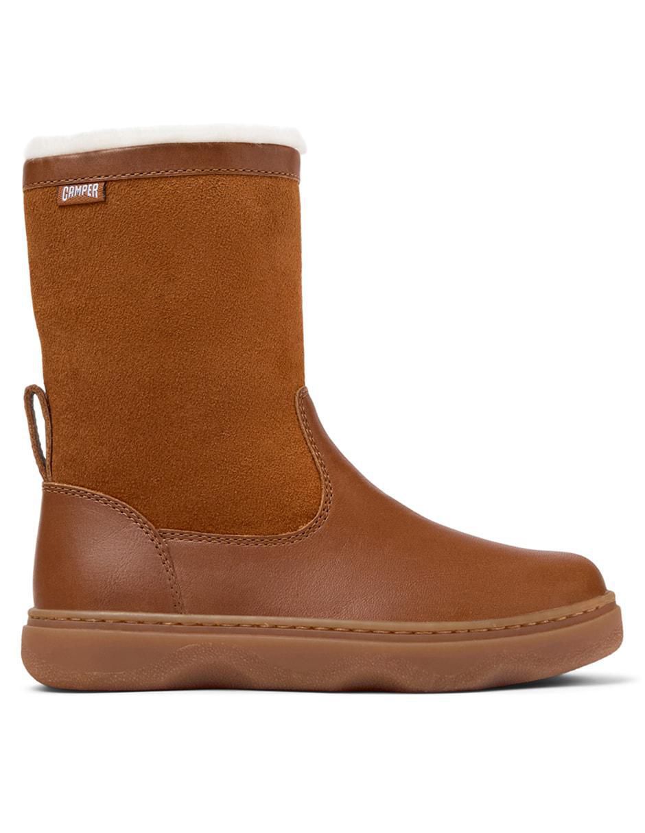 Bota de piel para niña