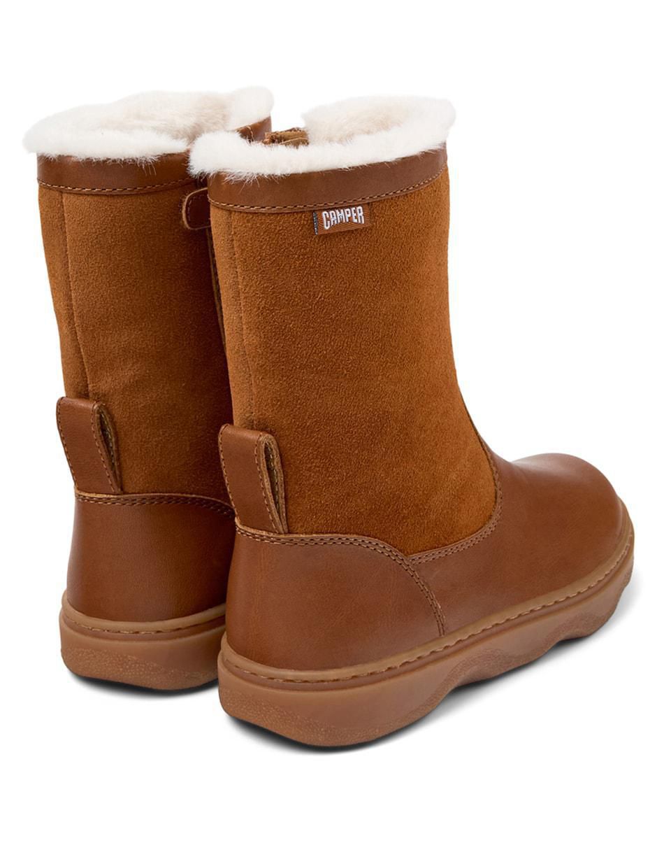 Bota de piel para niña