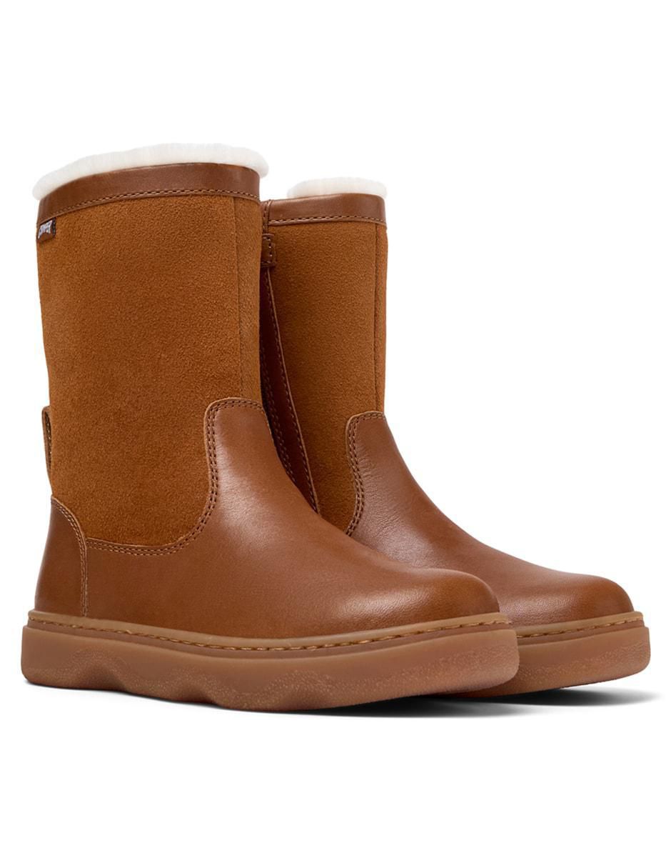 Bota de piel para niña