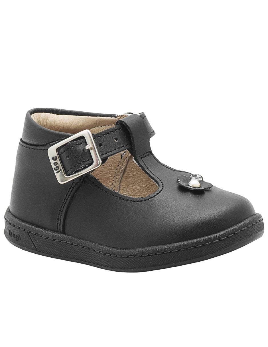 Zapato Back To School de piel para niña 1