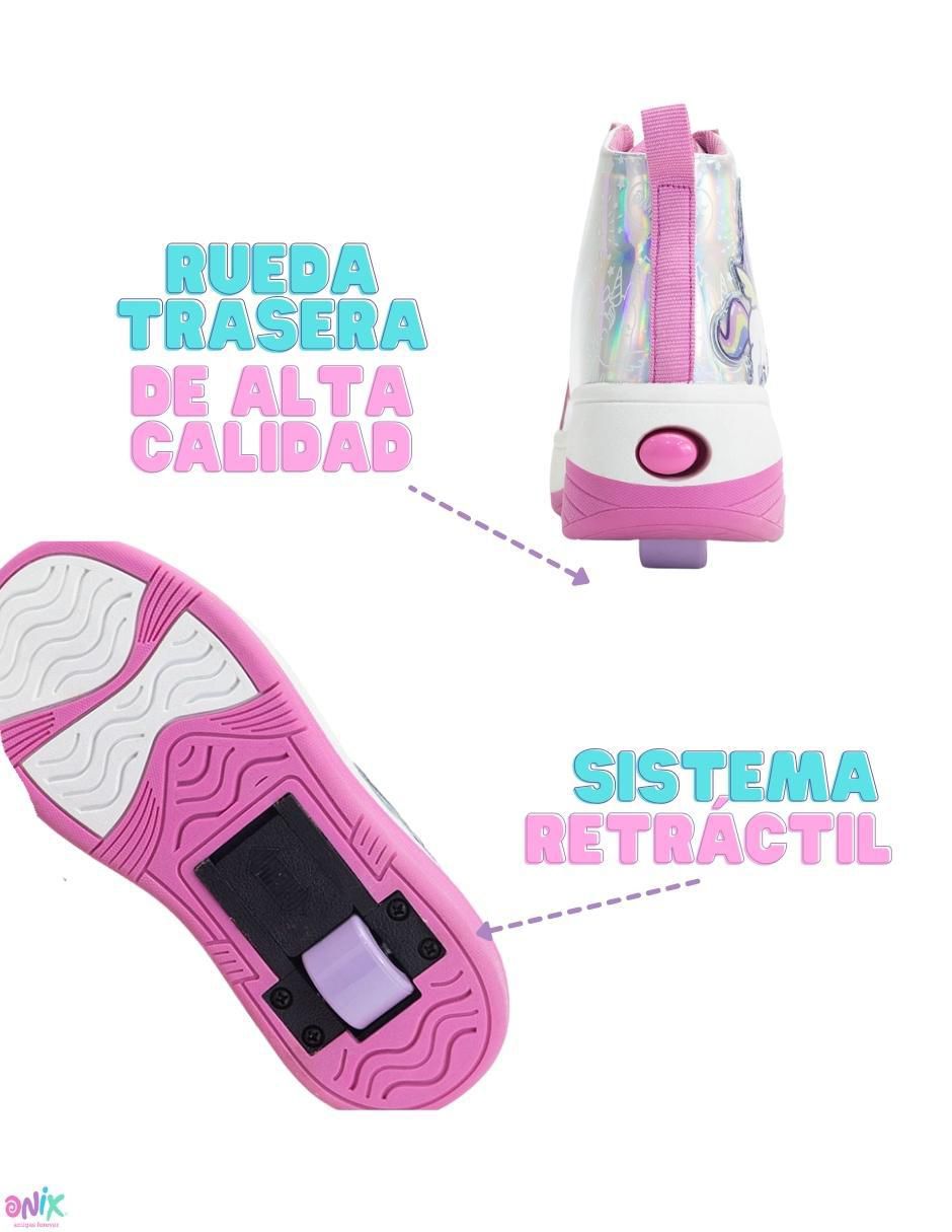 Tenis con ruedas para niña Magic Fireworks Unicornio 6
