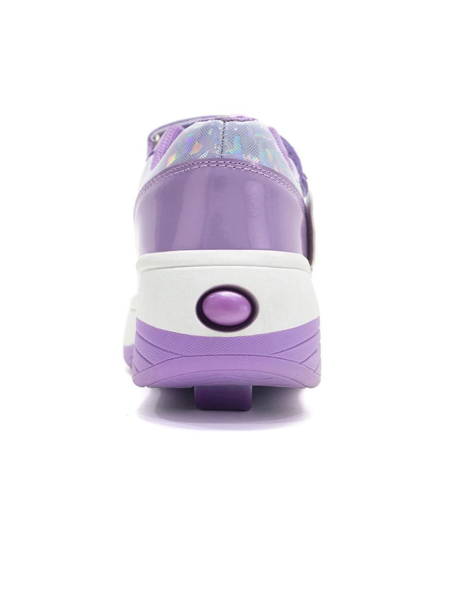 Tenis con ruedas para niña Shooting Star Speed