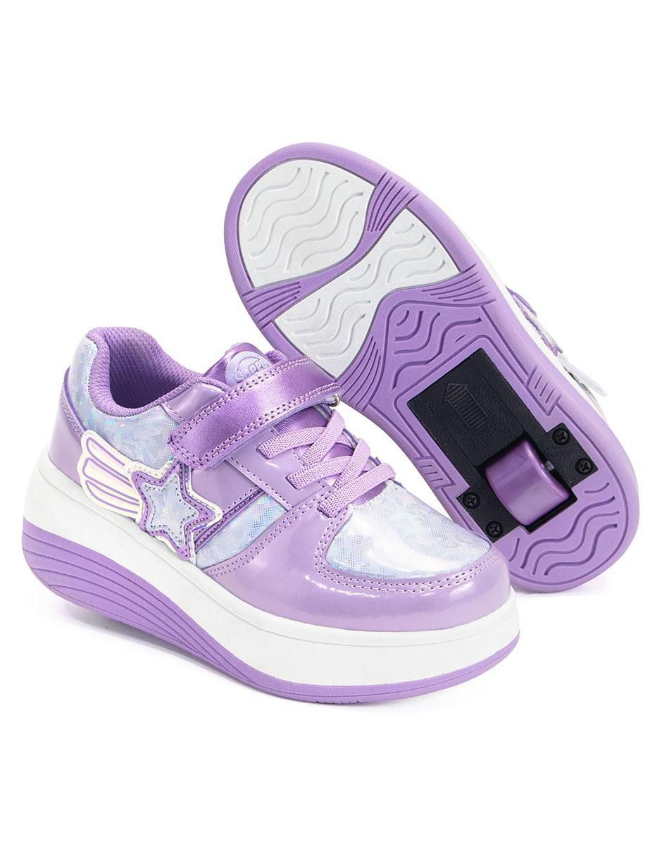 Tenis con ruedas para niña Shooting Star Speed