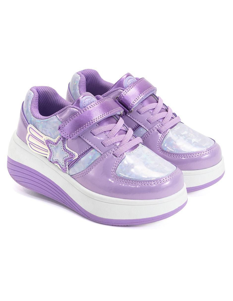 Tenis con ruedas para niña Shooting Star Speed 10