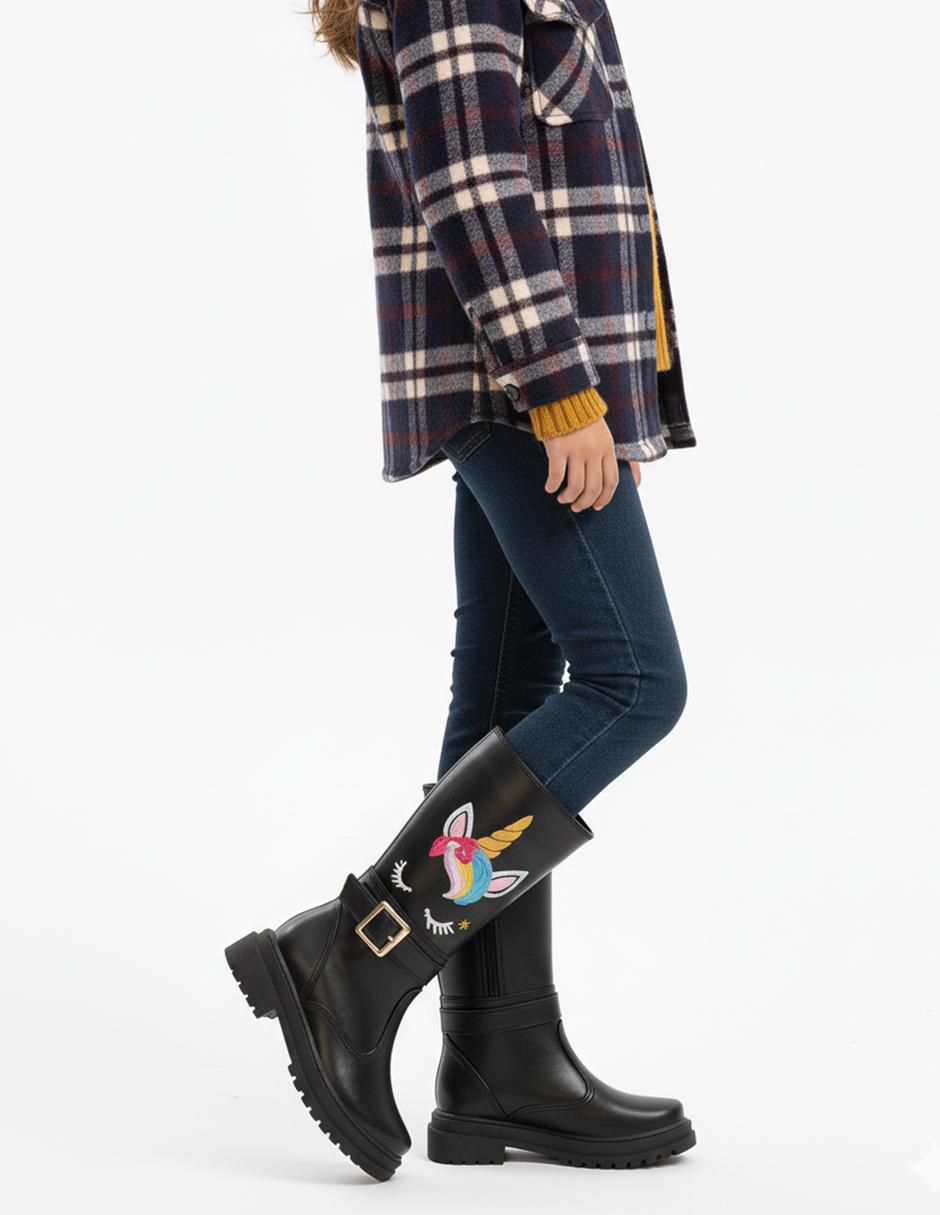 Bota Unicornio para niña 13