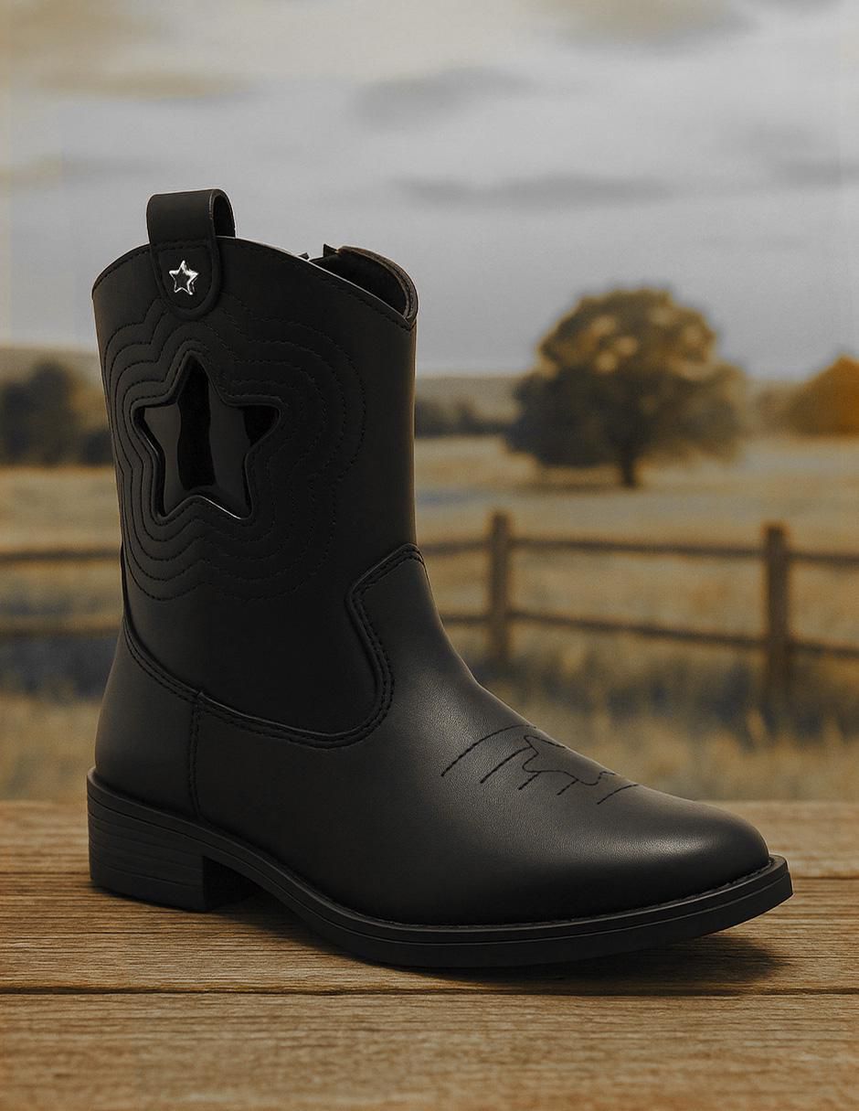Bota Karsten Cowboy Trendy para niña 6