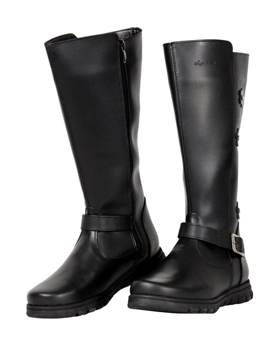 Bota de piel para niña