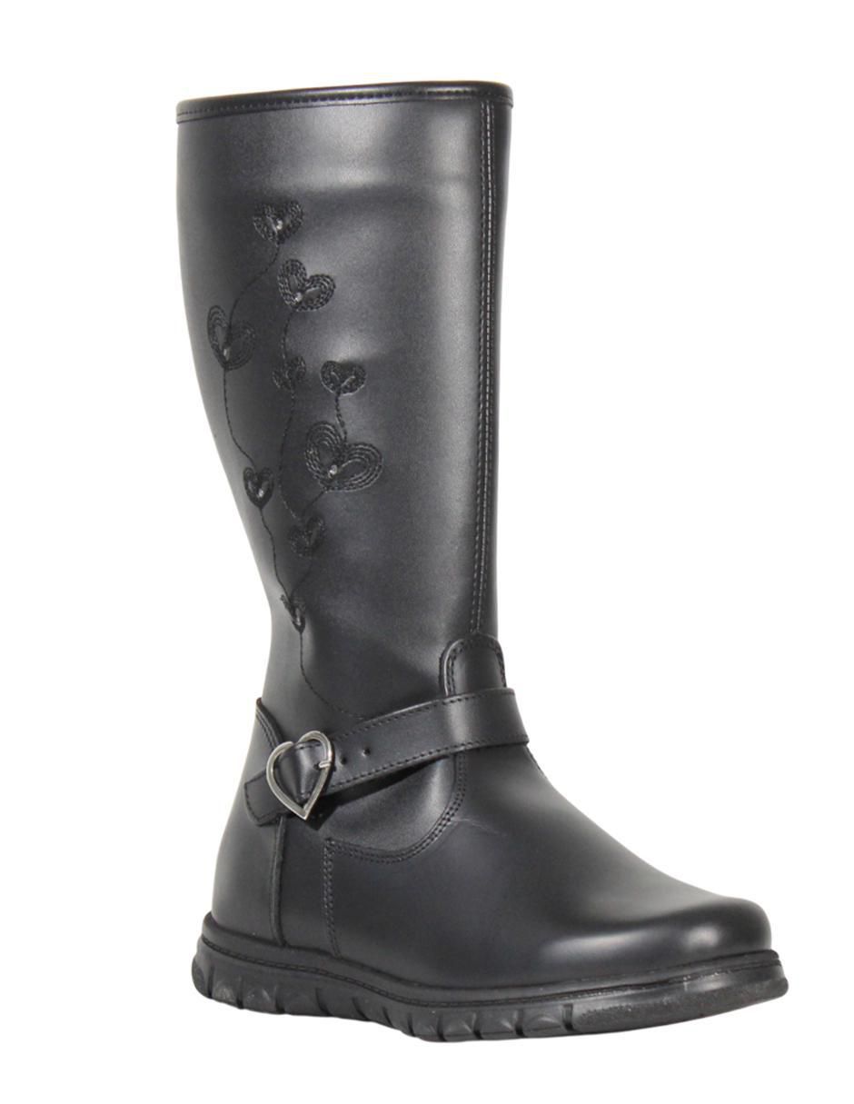 Bota de piel para niña Bota de piel para niña