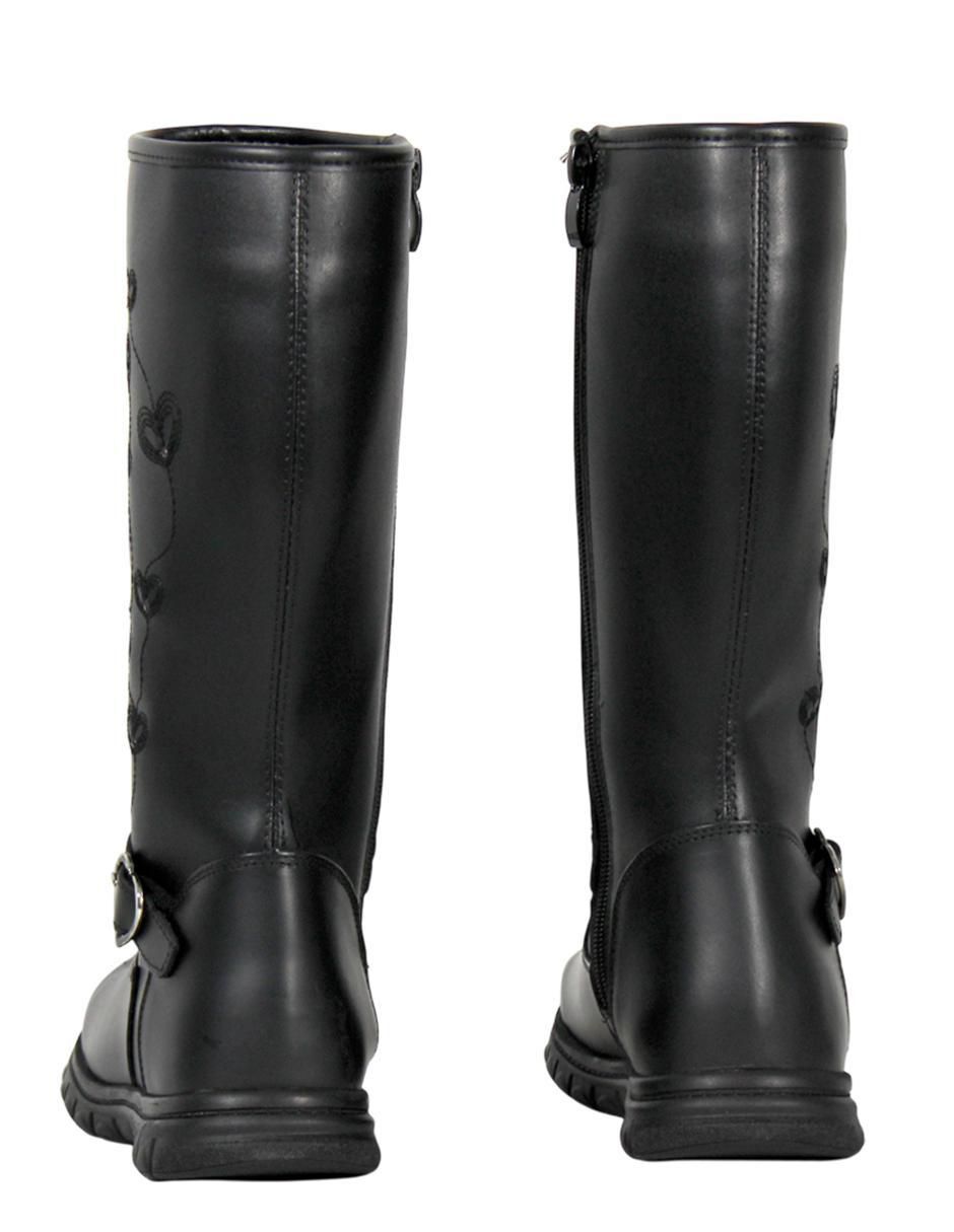 Bota de piel para niña