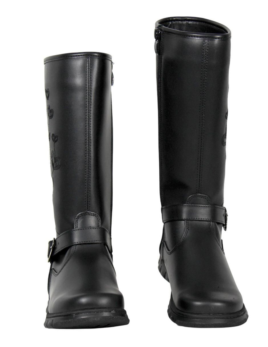 Bota de piel para niña 11