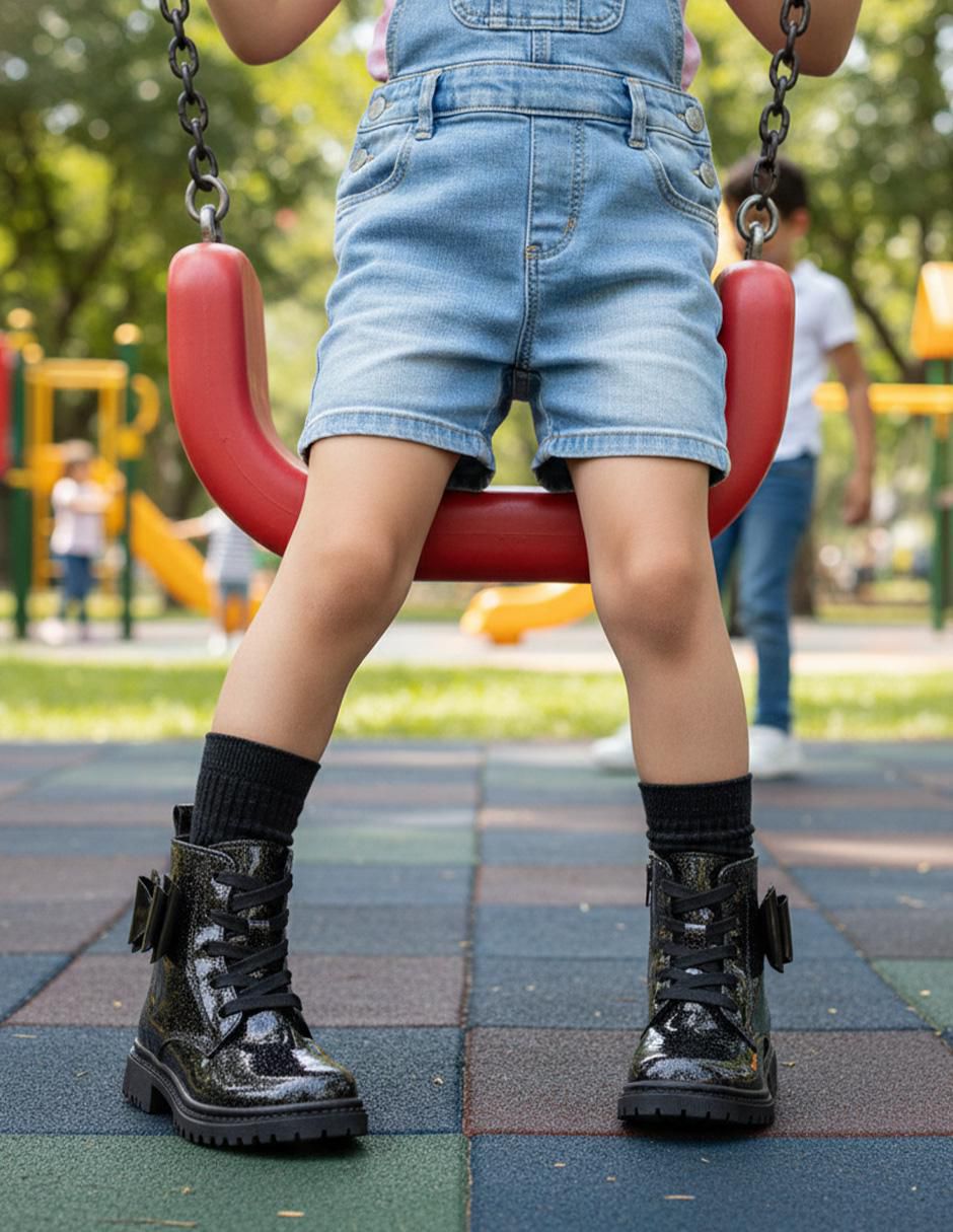Bota Chunky para niña