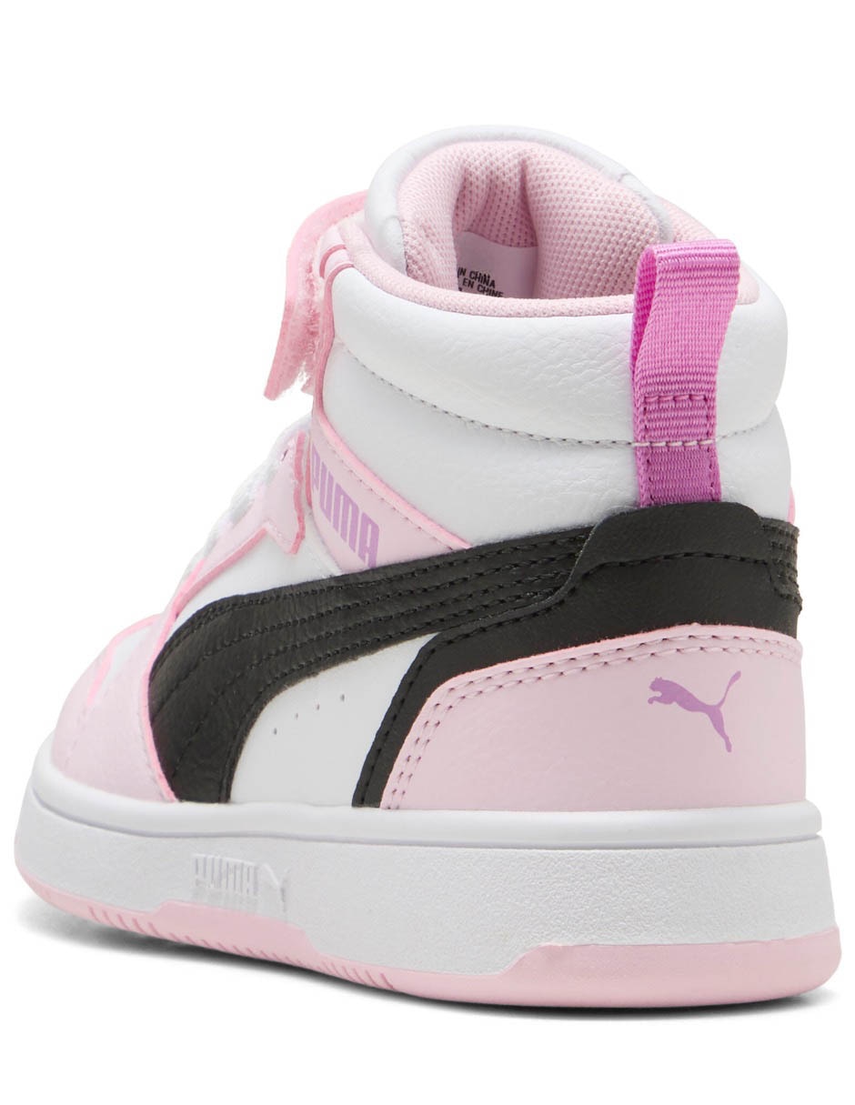 Tenis Puma para niña Rebound V6 Mid