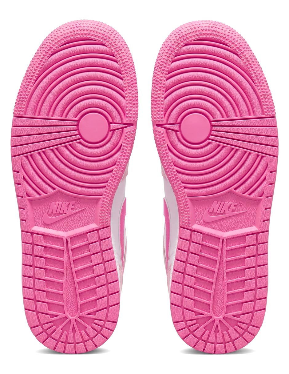 Tenis para niña air jordan 1 mid fierce pink 3