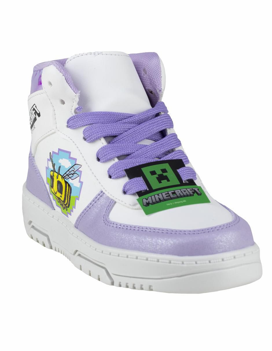 Tenis para niña Minecraft