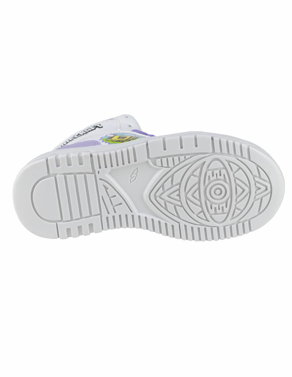 Tenis para niña Minecraft