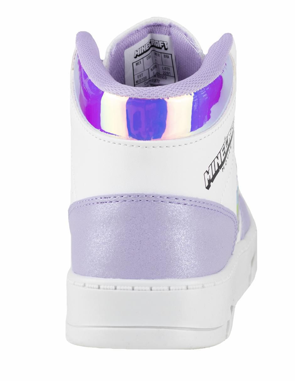 Tenis para niña Minecraft